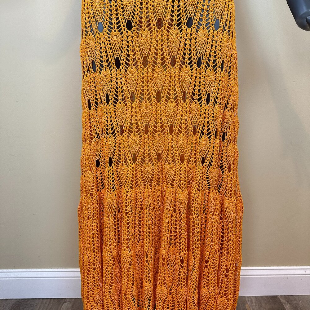 LOEWE PAULA'S IBIZA CROCHET MAXI SKIRT - Picture 8 of 10